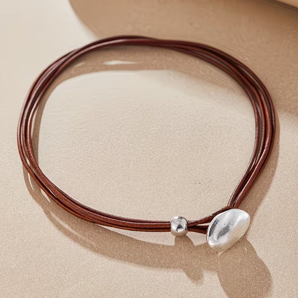 Boho choker necklace #2318 - Picture 2 of 4